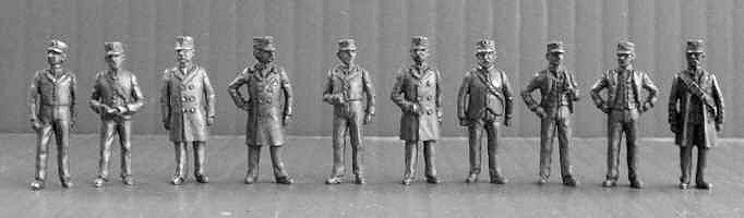HO5 Edwardian station staff