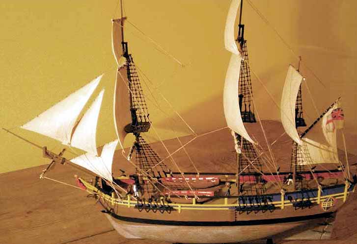 Airfix 09259 - HMS Bounty as built by Jason Denny