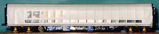 APOCOPE item 90 - Tiphook Rail covered flat wagon