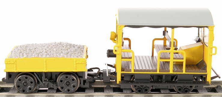 Bachmann 32992 Wickham railcar yellow