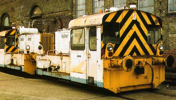 Kf II diesel locomotives used by Balfour Beatty