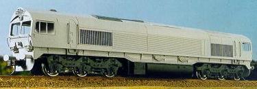 British HO Models Ltd Class 66 model on display at Nuremburg 2001