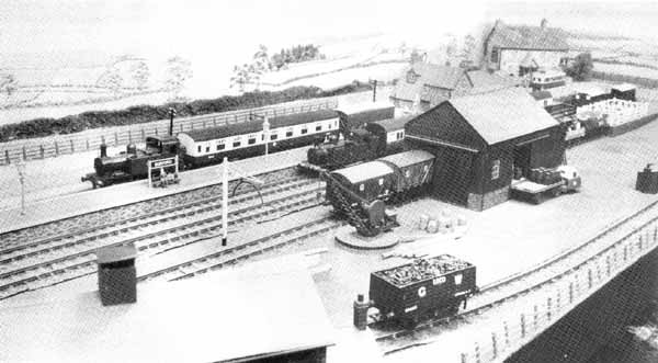 Burford - view across the goods yard