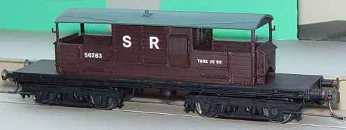 SR Express bogie brake van built by Phil Burkett