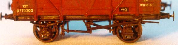 Firedrake RCH underframe under Lima 12 ton van