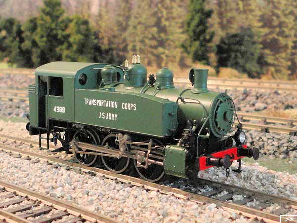 Fulgurex USATC 0-6-0 tank loco