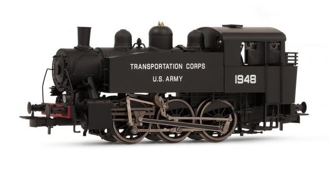 Hornby-Rivarossi USATC 0-6-0 tank loco