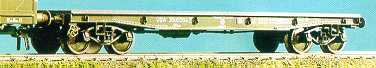 Klein Modellbahn USATC bogie flat wagon