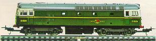 Lima Birmingham RCW type 3 (BR Class 33) as D6524 in BR green