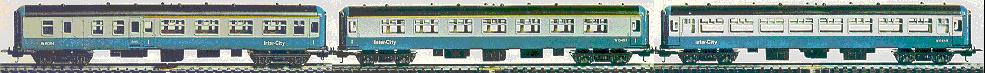 Lima Mk2b coaches #9137 and #9135 and #9136