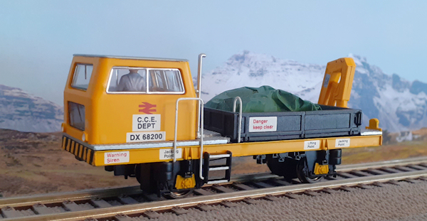 British 1:87 Scale Modelling - Plasser & Theurer OBW8 trolley