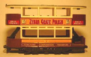 Matchbox Yesteryear Y-15 Dick Kerr open balcony double-deck tram 