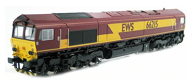 Mehano Class 66 in factory-applied EWS livery (item 58653)
