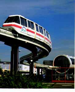 Von Roll MkIII monorail at Merry Hill shopping centre
