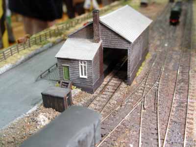 Aston Rowant - view of engine shed