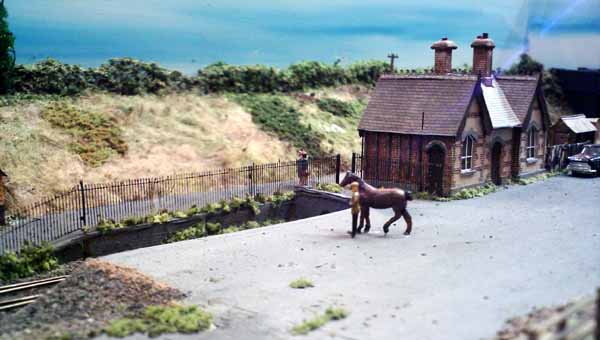 Aston Rowant - view of the bay platform