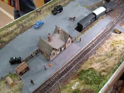 Aston Rowant - view of station building
