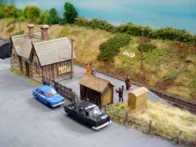 Aston Rowant - view of station from the road