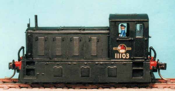 Drewry 204hp 0-6-0 shunter by Phil Burkett