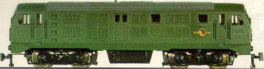 Playcraft #P837 D6100 diesel hydraulic locomotive