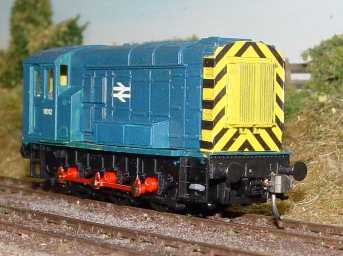 Roco English Electric shunter as Class 11 in BR blue livery by Robert Rhodes
