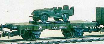 Sachsenmodelle USATC flat car