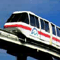 Von Roll MkIII monorail at Merry Hill shopping centre