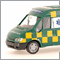 Rietze 51012 Ford Transit Paramedic van