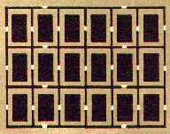 Worsley Works - GWR 'B' sets - drop-window frames